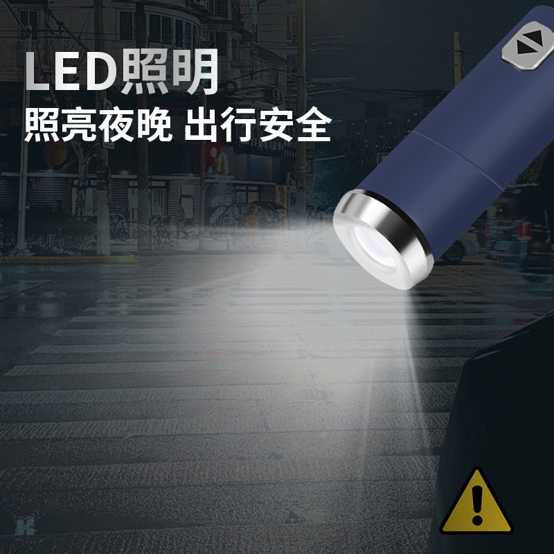 10骨全自动三折伞可旋转L