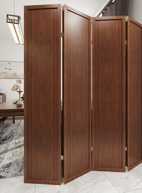 中式屏风隔断木质客厅入户遮挡正对大门玄关遮挡装饰架客厅卧室