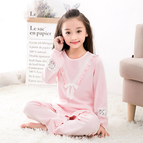 春夏季儿童秋季睡衣童装中大童