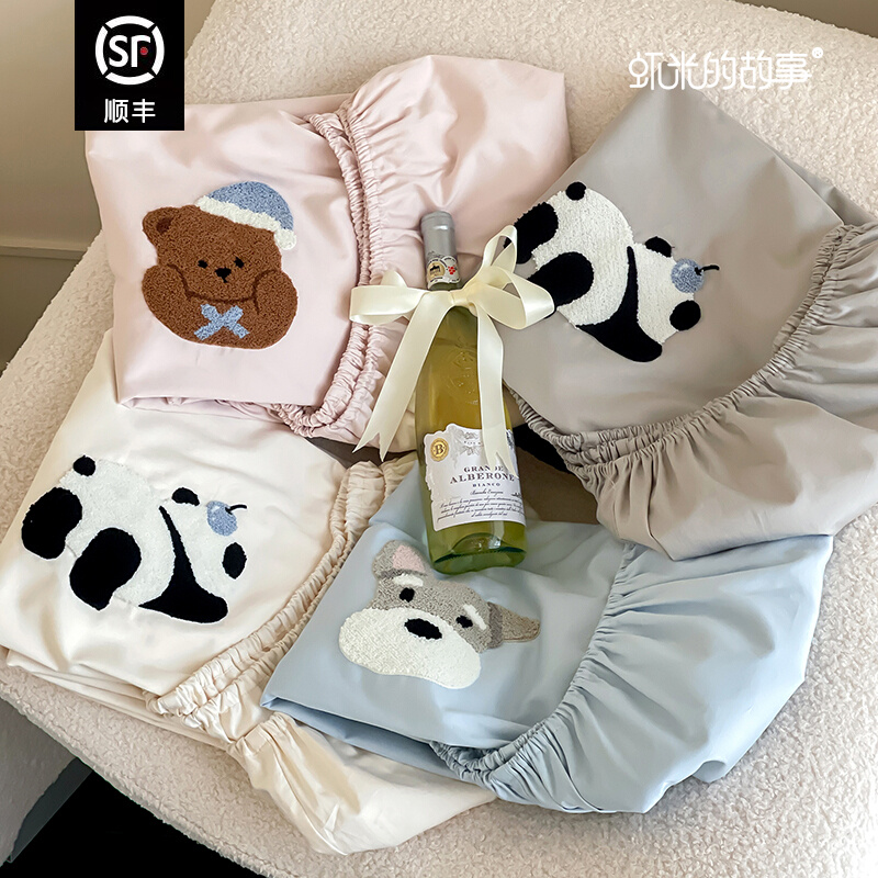 春夏100S贡缎全棉卡通毛巾