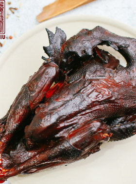 魏老六魏氏熏鸡聊城铁公鸡下酒菜即食山东特产三四斤出一斤整只