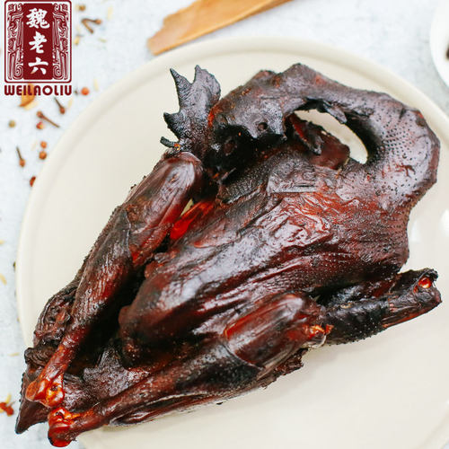 山东熟食特产低卡速食魏氏熏鸡