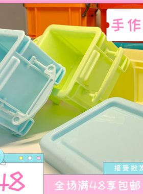 1：6娃娃屋dollhouse迷你家具袖珍模型收纳盒储物箱场景搭配 百搭