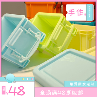 1：6娃娃屋dollhouse迷你家具袖 百搭 珍模型收纳盒储物箱场景搭配