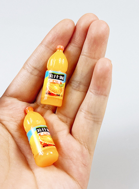 迷你饮料模型娃娃屋dollhouse生活配件微缩食玩摆件超市场景摆件