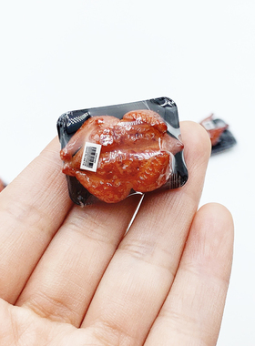 1：12娃娃屋dollhouse配件 食玩摆件过家家玩具迷你烧鸡烧鸭模型