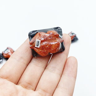 1：12娃娃屋dollhouse配件 食玩摆件过家家玩具迷你烧鸡烧鸭模型