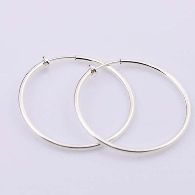 极速Hot diameter 4cm/5cm/6cm Ear Clips RingSs Punk Women