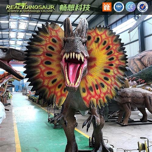 恐龙模型米适合公园景区淘气堡仿真迅猛龙恐龙机模米米