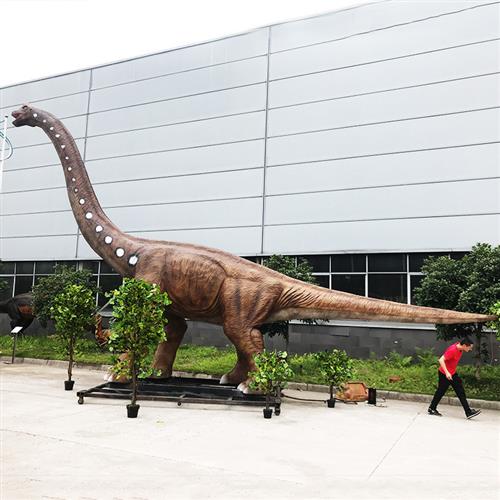 厂家直供仿真电动恐龙模型公园景区游乐场博物科技馆展览腕龙