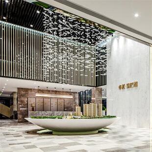 琉璃艺术海洋主题鱼群创意装饰吊饰美容会所餐厅酒店大堂组合吊灯