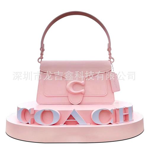 玻璃钢手袋包包造型雕塑创意模型广场商业综合体美陈装置厂家制作