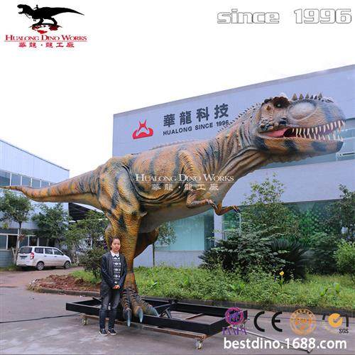 仿真恐龙模型商场游乐园景观仿真胜王龙自贡恐龙彩灯工厂制作.