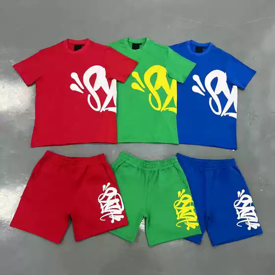 Syna Short Sleeve Suit Sy Short Sleeve T-Shirt and Shorts Set
