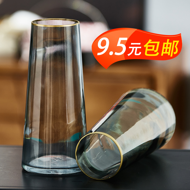网红轻奢北欧风水养家用餐桌插花