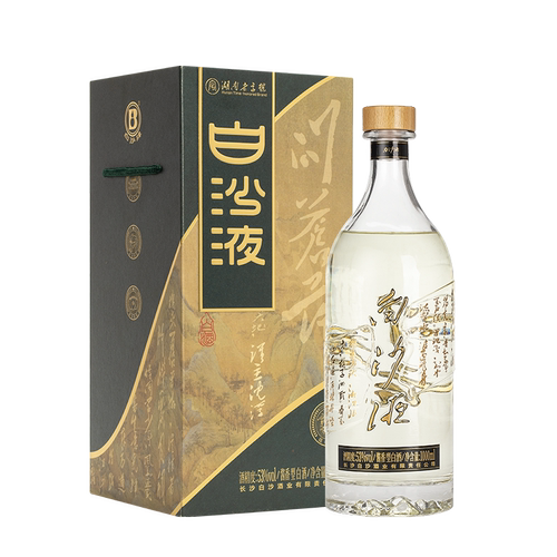 白沙液 问苍茫53度酱香型白酒1000ml礼盒装纯粮商务宴请收藏送礼