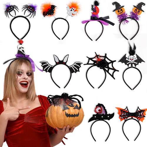 Halloween Star Pumpkin Paper Hanging 万圣节五星纸挂饰