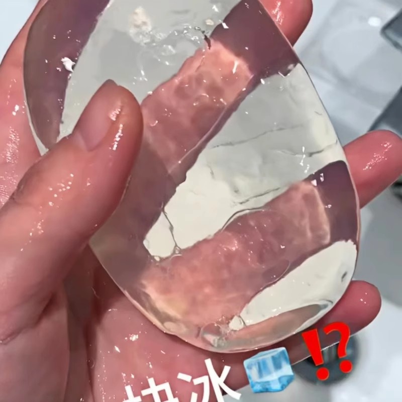 肥皂透明皂罗兰玫瑰沐浴留香美油白精油皂持久手工皂家用实惠装