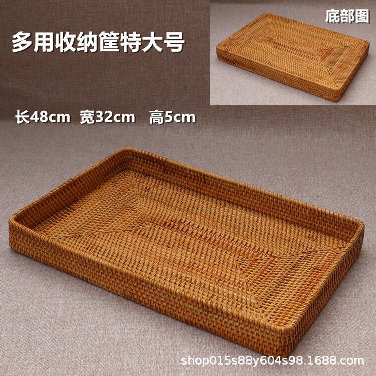 越南手工编织篮藤编材料