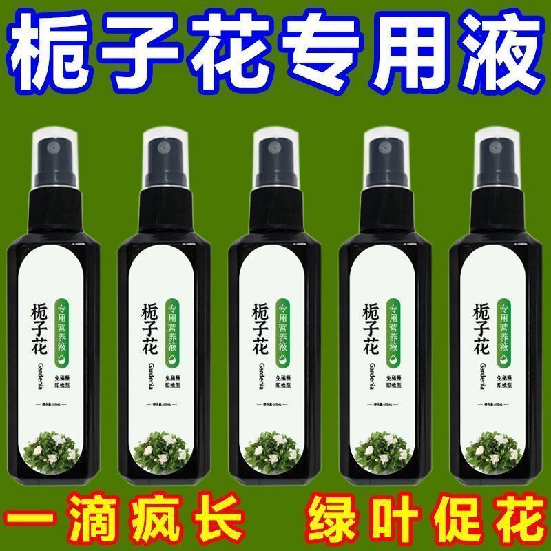 栀子花营养液专用急救黄叶掉叶掉花苞液体肥料助生长叶增绿促开花