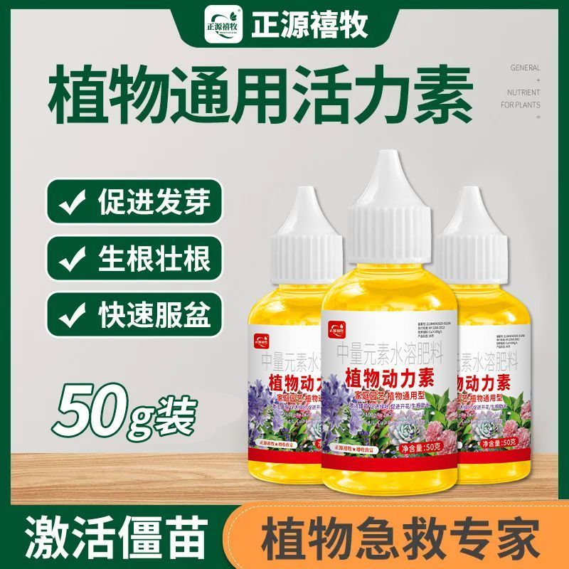 植物活力素浓缩营养液复活生根剂绿植生长剂花卉绿植通用型花肥料