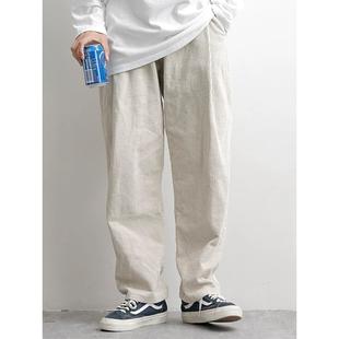 子男直筒秋冬日系阔腿百搭长裤 BIAS灯芯绒休闲裤 ins neith 潮牌it