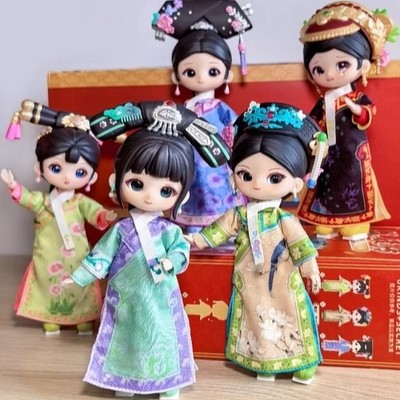 现货SIMONTOYS甄嬛传12分BJD盲盒官可动关节玩偶潮玩手办摆件女生