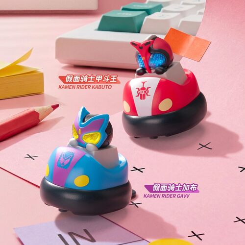 现货正版假面骑士键帽盲盒萌粒机械键盘WASA摆件潮玩挂件玩具礼物