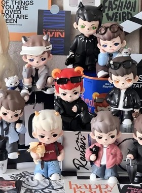 现货TNTSPACE4代Rayan哥哥天生玩家系列盲盒潮玩手办摆件公仔礼物