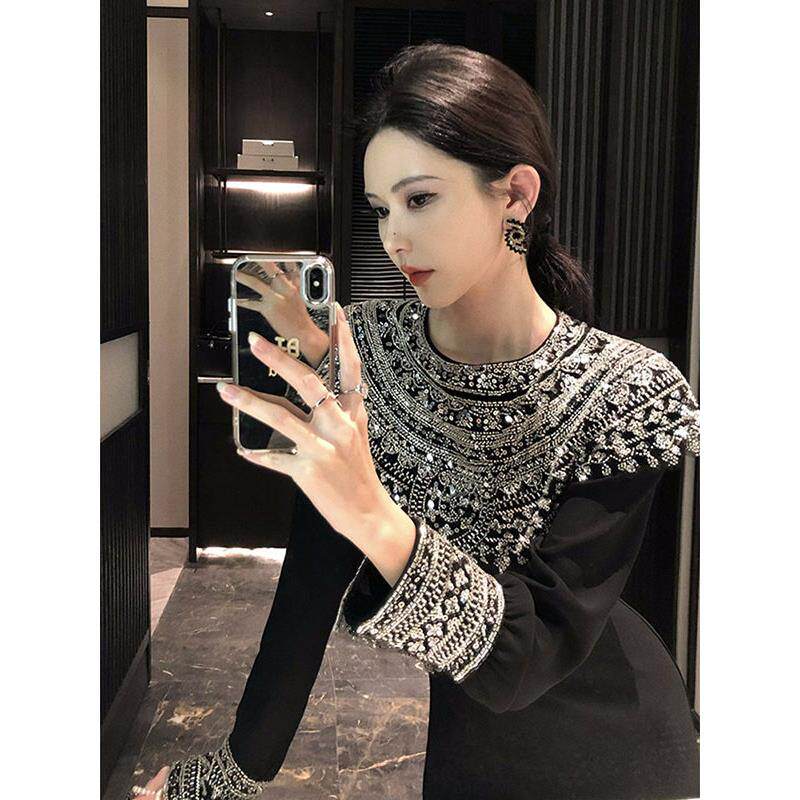 Capacity Kiss小礼服正式场合生日战袍春秋晚宴会黑色礼服连衣裙