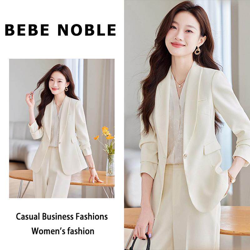 BEBE NOBLE西装套装女春秋季时尚高级感职业气质通勤休闲小西服