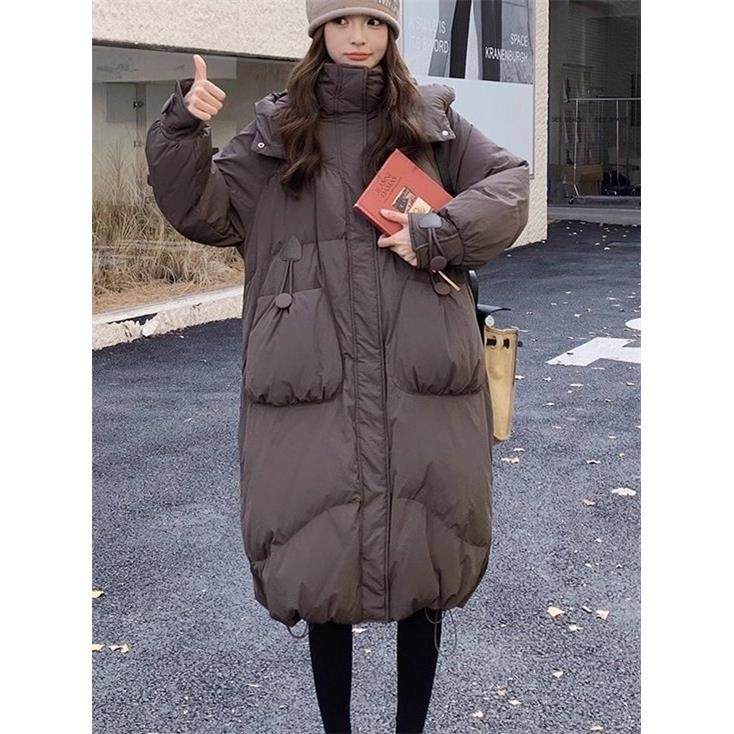 Baulmain Paul白鸭绒长款羽绒服女冬季2025新款防寒加厚保暖外套