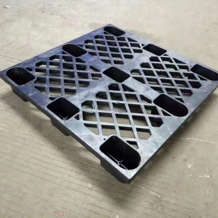 塑料托盘1.2*1米塑料卡板出口配货装柜防潮板四面叉车拖板