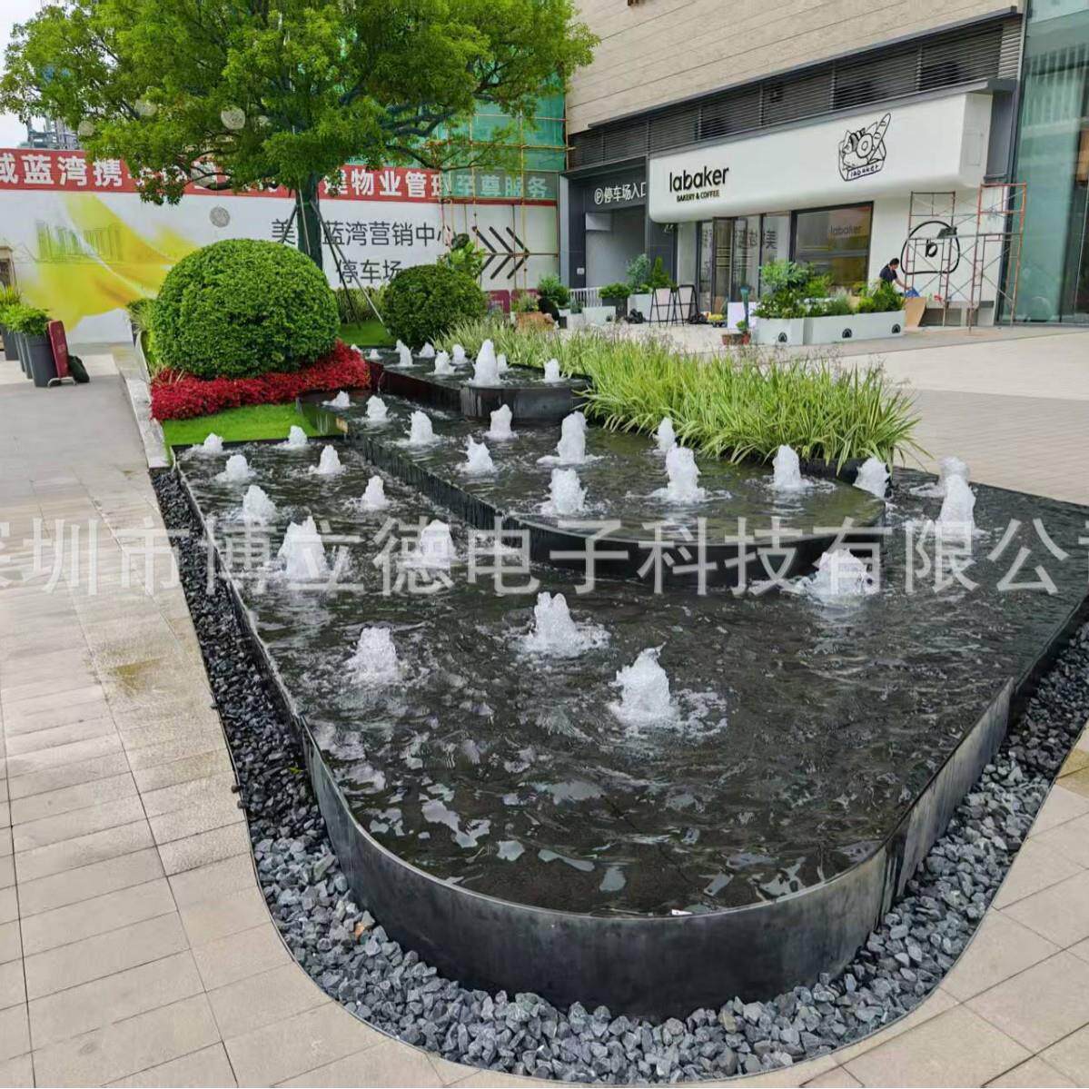 大院型户外泉全铜设庭涌泉水403景流水喷灯光音乐喷泉全套备氛围