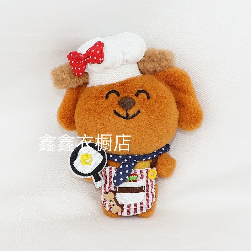 10cm小狗厨房棉花娃娃大笨狗之家