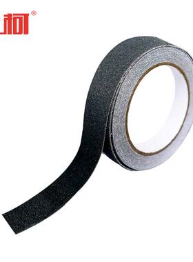 上柯W2081PVC防滑胶带楼梯地板磨砂防滑贴黑色2.5cmx5m