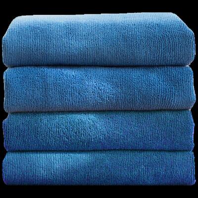 科力邦(Kelibang)毛巾清洁抹布擦玻璃清洁布KB800130*30cm蓝色(片