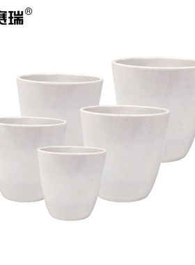 安赛瑞刚玉坩埚实验室耐高温氧化铝陶瓷坩埚弧形无盖10ml600926