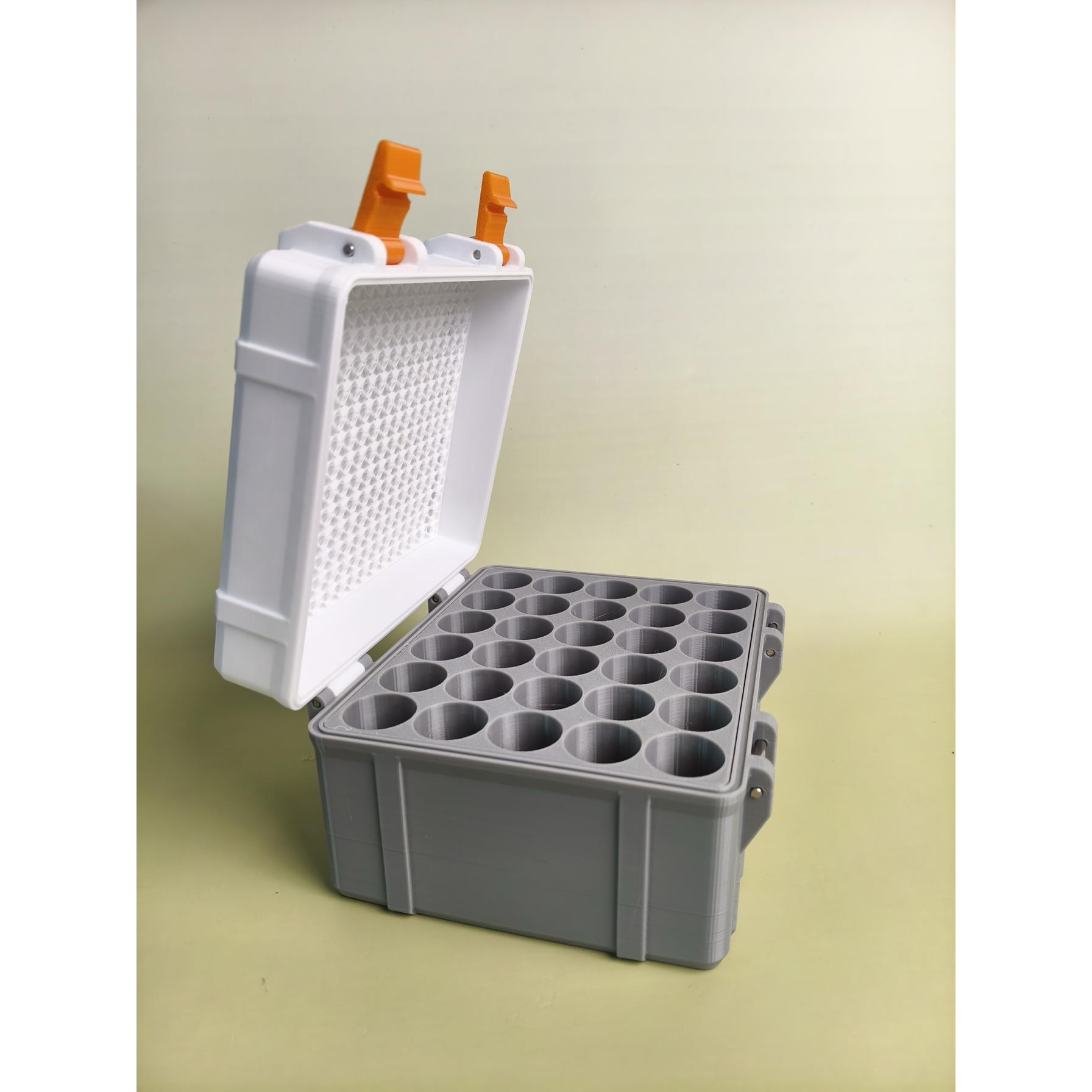 21700电池收纳盒30节21700电池储存盒锂电池保护盒21700电池盒