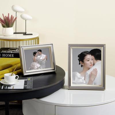 相框摆台照片定制高级感结婚纱照全家福打印照片加水晶相框拾时纪