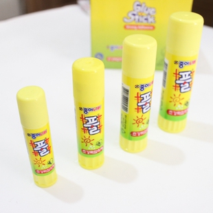 南韩固体胶南韩胶棒 固体胶棒15g手工固体胶 手工剪纸办公粘纸用