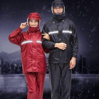 騎安雨衣雨褲分體套裝男女全身防暴雨水騎電動(dòng)摩托車外賣單人雨披