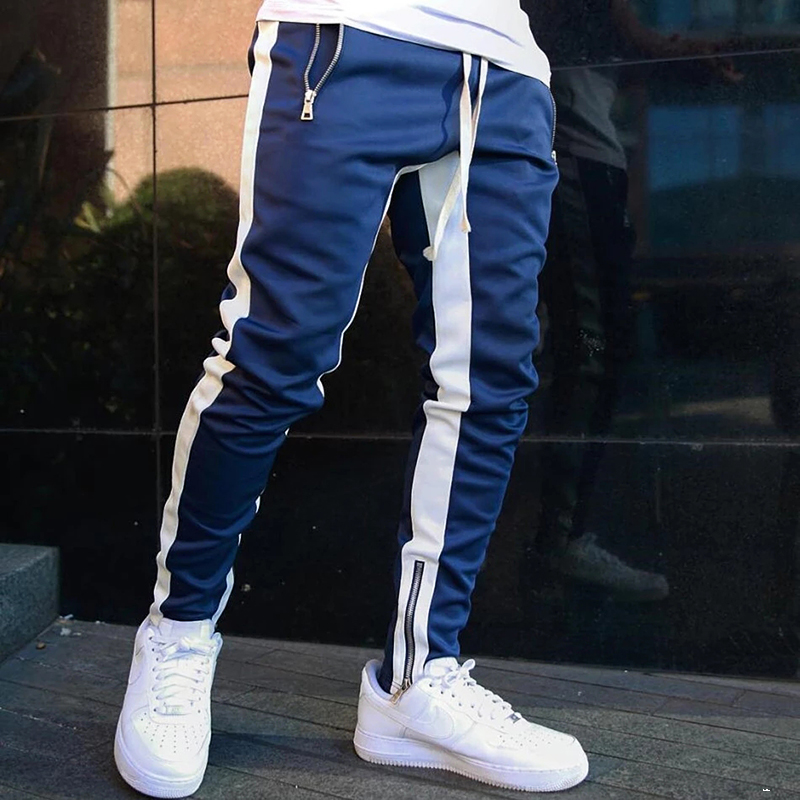 Men Joggers Casual Fitness Tracksuit Trousers Gyms Pants男裤