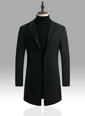 Coat For men Winter Long Windbreaker Jackets Jacket Coats