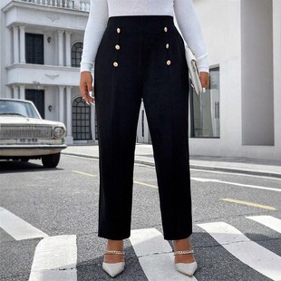 elastic plus ladies 5XL pants women Fashion trousers size