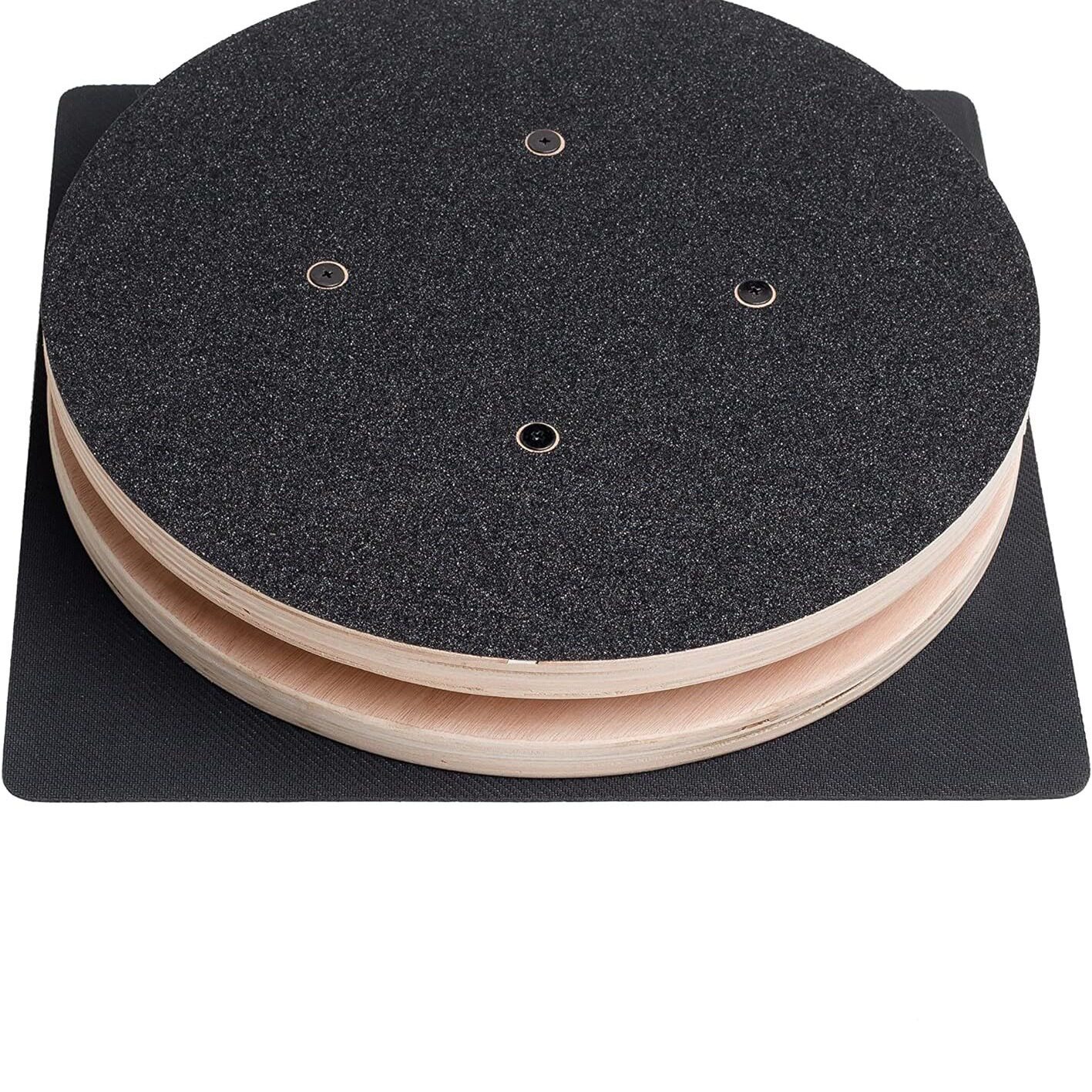 木制大号木质扭腰盘家用健身器材稳固防滑实木扭腰转盘