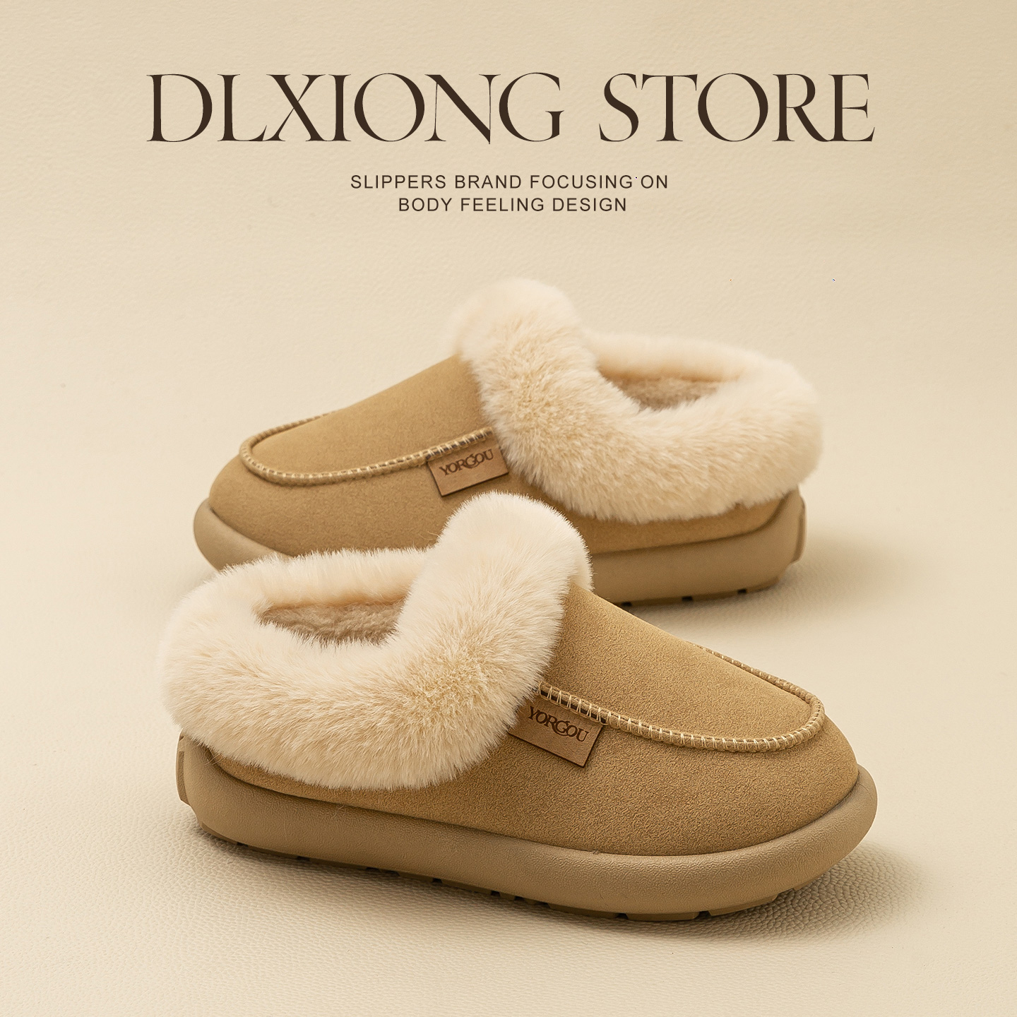 保暖棉鞋可拆洗情侣抗菌防滑外穿