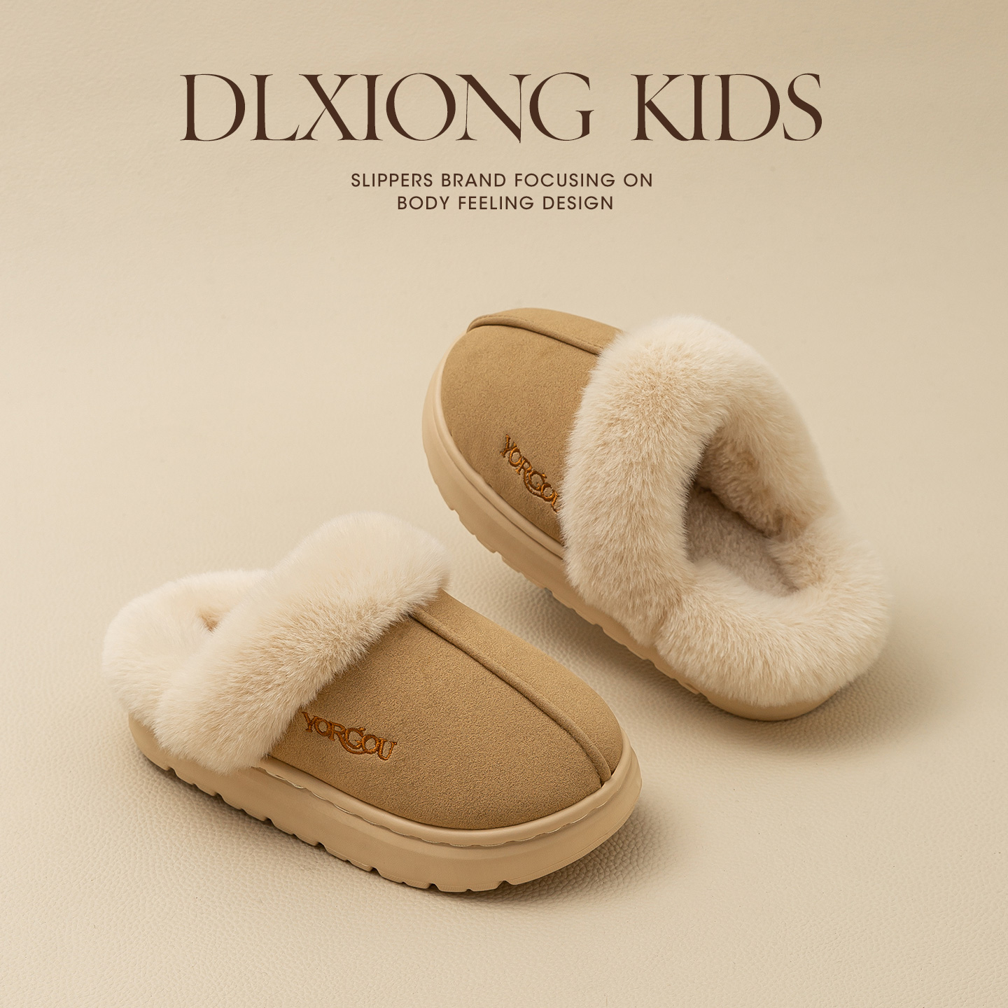 一家三口新款棉拖鞋秋冬季