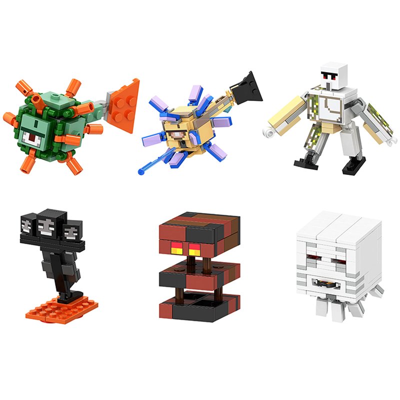 我的世界积木铁傀儡远古守卫者