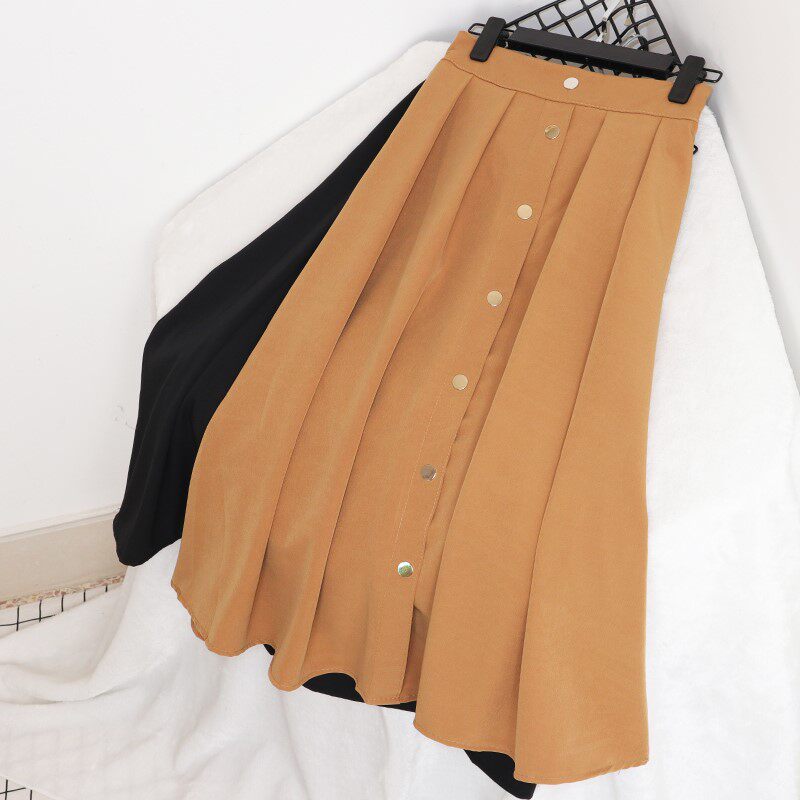 長款高腰半身裙胖mm裝裙女學生日系工裝工裝裙連衣裙港風日式中長在類目 女裝/女士精品, 半身裙中 - 來自Buy2taobao.com提供專業的淘寶代購服務